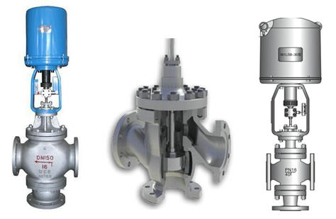 電動三調(diào)節(jié)閥結(jié)構(gòu)圖
